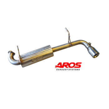 Silencieux arrière Suzuki Jimny en acier inoxydable Aros Suzuki Jimny 1.5 (102 Hp) 2018-2024 SZKJMN15-FNL1S