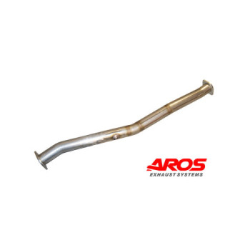 Section centrale en acier inoxydable sans silencieux Aros Subaru Impreza WRX STI 2006 SBSTI0207-PCNT0S