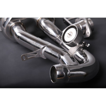 Silenziatore posteriore in acciaio inox con valvola Capristo Aston Martin Vantage V12 (AM11/AM28) 2009-2018 02AM05003001