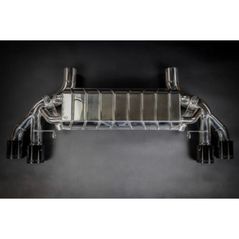 Système d'échappement complet en inox avec valve OPF et catalyseurs 200 cellules Capristo BMW M5 (F90) Facelift 2021-2023