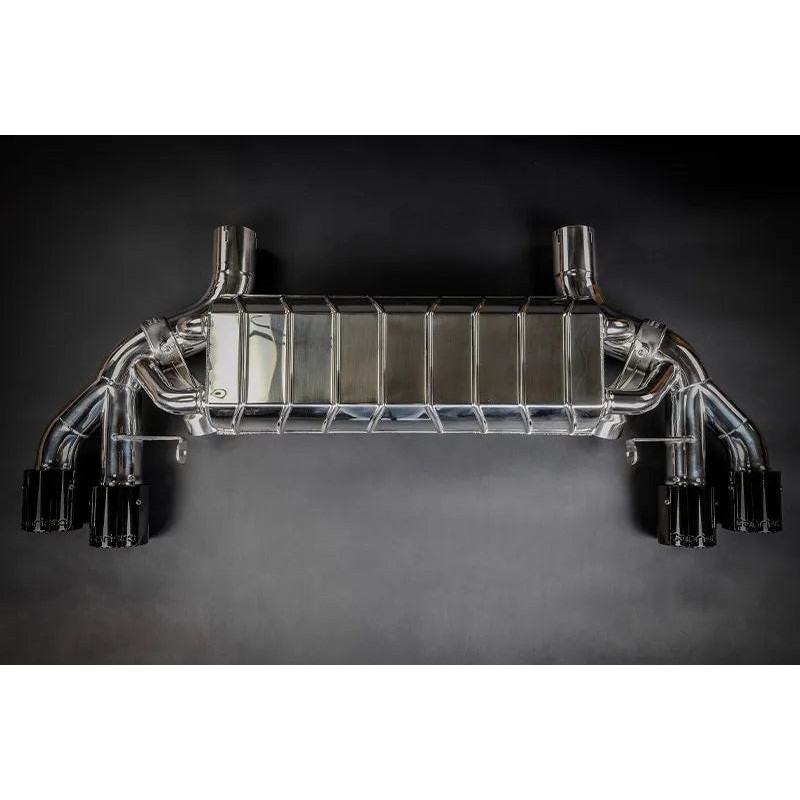 Système d'échappement complet en inox avec valve OPF et catalyseurs 200 cellules Capristo BMW M5 (F90) Facelift 2021-2023