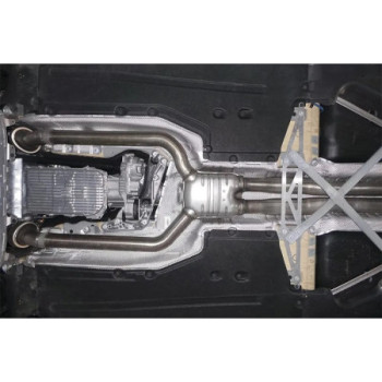 Sistema di scarico completo in acciaio inox con valvola OPF e catalizzatori 200 celle Capristo BMW M5 (F90) Facelift 2021-2023