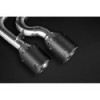 Carbon fibre complete exhaust system with valve and exhaust tips Capristo Alfa Romeo Stelvio Quadrifoglio 2017-2026