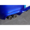 Sistema di scarico completo con valvola e terminali in carbonio Capristo BMW M5 (F10) 2011-2016 02BM03803019