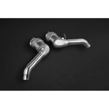 Stainless steel sports catalytic converters Capristo BMW M5 (F10) 2011-2016 02BM03803033