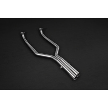 Stainless steel decat pipes Capristo BMW M5 (F10) 2011-2016 02BM03803013