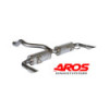 Silencieux arrière en acier inoxydable Aros Renault Clio 3 RS 2.0i (197/200/203 Hp) 2009 RCLRS3-FS2O2A