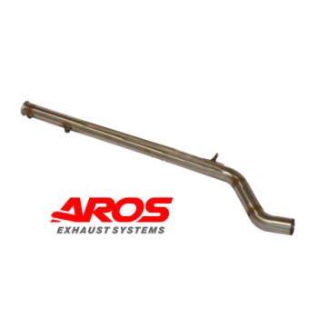 Stainless steel centre section without silencer Aros Renault Clio 3 RS 2.0i (197/200/203 Hp) 2010 RCLRS3-CNK0S0