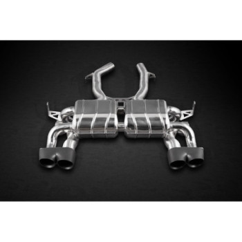 Sistema di scarico completo con valvola e terminali in ceramica Capristo BMW M3/M4 (F80/82/83) 2015-2018 02BM07403001