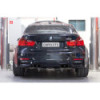 Tubos de sustitución post-catalizador de inox con silenciador tramo central Capristo BMW M3/M4 (F80/82/83) 2015-2018