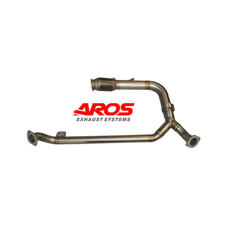 Downpipe aus Edelstahl mit Katalysator Aros Porsche 718 982 Boxter/Cayman 2.0i T (300 Hp) 2021 PORBX718GTS-DPK1