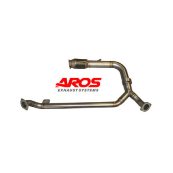Downpipe en acier inoxydable avec catalyseur Aros Porsche 718 982 Boxter/Cayman 2.0i T (300 Hp) 2019 PORBX718GTS-DPK1