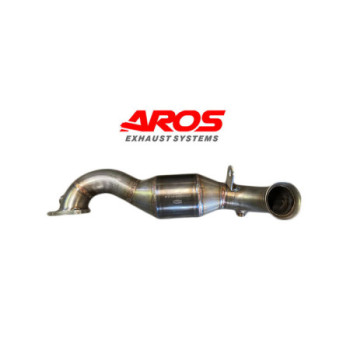 Downpipe aus Edelstahl mit Katalysator Aros Peugeot 3008 THP 2^serie 1.6 (165 Hp) 2017 MINIR56-DP63K2