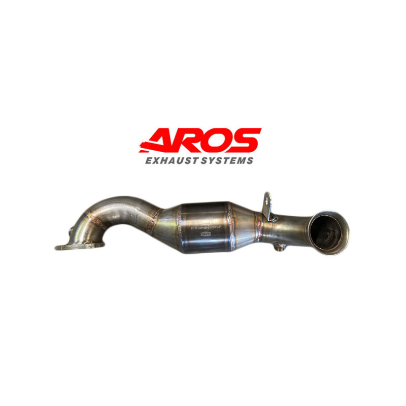 Downpipe aus Edelstahl mit Katalysator Aros Peugeot 3008 THP 2^serie 1.6 (165 Hp) 2017 MINIR56-DP63K2