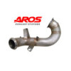 Downpipe de acero inoxidable sin catalizador Aros Mercedes-Benz Classe A 45 AMG 2.0 (387 Hp) 2019-2021 MRCW177A45SAMG-DP0K