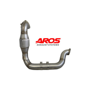 Downpipe aus Edelstahl mit Katalysator Aros Mercedes-Benz Classe CLA 35 AMG 2.0 (306 Hp) 2019-2023 MRCA35AMG-DP20191K