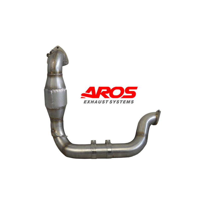 Downpipe aus Edelstahl mit Katalysator Aros Mercedes-Benz Classe CLA 35 AMG 2.0 (306 Hp) 2019-2023 MRCA35AMG-DP20191K