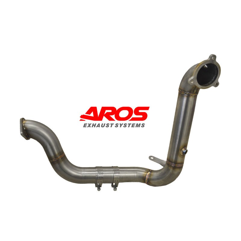 Downpipe aus Edelstahl ohne Katalysator Aros Mercedes-Benz Classe CLA 35 AMG 2.0 (306 Hp) 2019-2023 MRCA35AMG-DP20190K