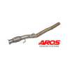 Stainless steel section OPF delete Aros Mercedes-Benz Classe A 35 AMG 2.0 (306 Hp) 2018-2023 MRCA35AMG-SEZOPF