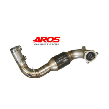 Downpipe aus Edelstahl mit Katalysator Aros Mercedes-Benz Classe A 250 2.0 (224 Hp) 2018-2023 MRCW177A220250-DP1K