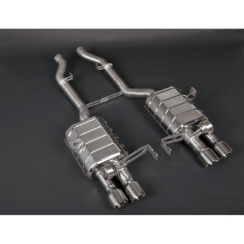 Sistema di scarico completo in acciaio inox con valvola Capristo BMW M3 (E92) 2007-2013 02BM05603001