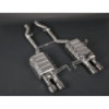 Komplett-Abgasanlage aus Edelstahl mit Klappe Capristo BMW M3 (E92) 2007-2013 02BM05603001