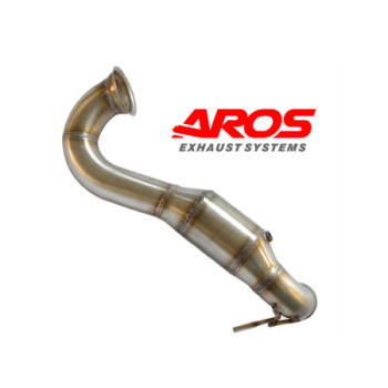 Downpipe aus Edelstahl mit Katalysator Aros Mercedes-Benz Classe A 45 AMG 2.0 (360/381 Hp) 2013-2018 MRCA45AMG-DPK276
