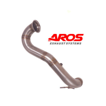 Stainless downpipe without catalytic converter Aros Mercedes-Benz Classe A 45 AMG 2.0 (360/381 Hp) 2013-2018 MRCA45AMG-DPK076