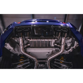 Système d'échappement complet en acier inoxydable avec valve OPF et catalyseurs 200 cellules Capristo BMW M2 (G87) 2023-2026