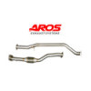 Tramo central de acero inoxidable con catalizador y sin silenciador Aros Mazda MX-5 3^serie 2.0 (160 Hp) 2005-2014