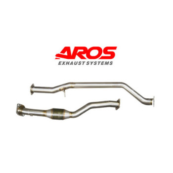 Stainless steel centre section with catalytic converter and without silencer Aros Mazda MX-5 3^serie 1.8 (126 Hp) 2005-2014