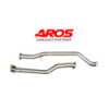 Sezione centrale in acciaio inox senza catalizzatore e senza silenziatore Aros Mazda MX-5 3^serie 1.8 (126 Hp) 2005-2014