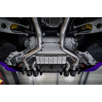 Complete exhaust system with valve ECE and Wicrom exhaust tips Capristo BMW M2 (G87) 2023-2026 02BM09903022-B
