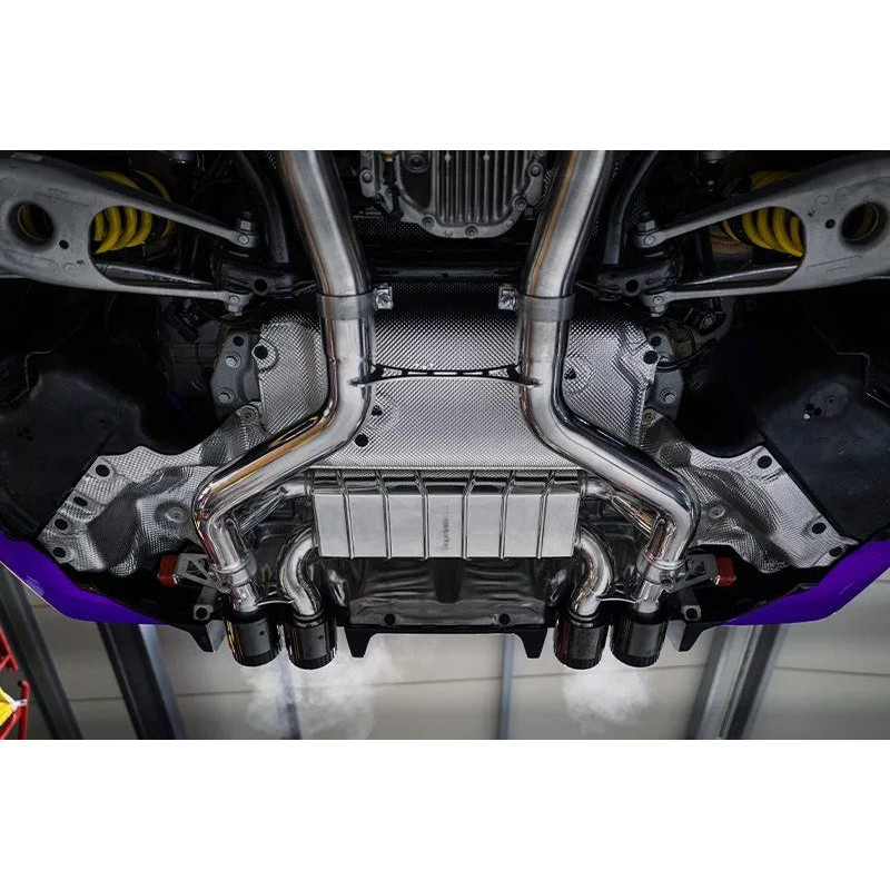 Sistema di scarico completo con valvola ECE e terminali Wicrom Capristo BMW M2 (G87) 2023-2026 02BM09903022-B