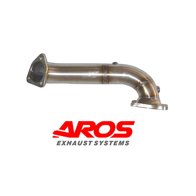 Stainless steel downpipe without catalytic converter Aros Honda Civic Type R (310 Hp) 2015-2017 HDCVCTYPER-DPK076
