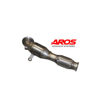 Downpipe aus Edelstahl mit Katalysator Aros Ford Fiesta ST MK8 1.5 (200 Hp) 2018-2023 FRDFSTMK8-DP1K