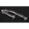 Downpipe Katalysator-Ersatzrohre aus Edelstahl Capristo BMW M2 (G87) 2023-2026 02BM07403022