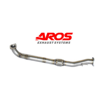 Sezione da downpipe a centrale in acciaio inox Aros Fiat Grande Punto Abarth 1.4 T (155 Hp) 2007-2010 FTGP-SZC60