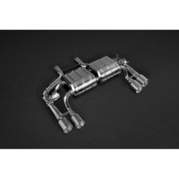 Sistema di scarico completo con valvola ECE e terminali in acciaio inox Capristo BMW M2 (F87) 2016-2018 02BM09903001