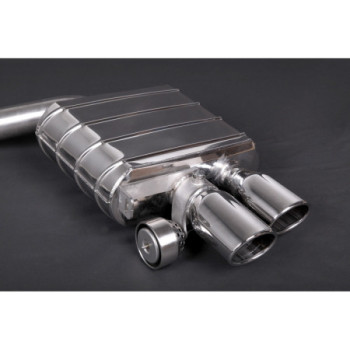 Silenciadores traseros de acero inoxidable con válvula ECE Capristo BMW ALPINA (F10) B5 BiTurbo 2011-2016 02BM05503001