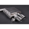 Silenziatori posteriori in acciaio inox con valvola ECE Capristo BMW ALPINA (F10) B5 BiTurbo 2011-2016 02BM05503001