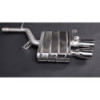Stainless steel silencers rear with valve ECE Capristo BMW ALPINA (F10) B5 BiTurbo 2011-2016 02BM05503001