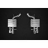 Silencers rear with valve ECE with exhaust tips stainless steel Capristo BMW 650i (F12/13/06) 2012-2018 02BM00903007