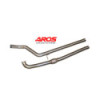 Stainless steel centre section without silencer Aros Fiat 500 Abarth 595 Turismo 1.4 Turbo (165 Hp) 2016-2022 FT500A-CNT0S60