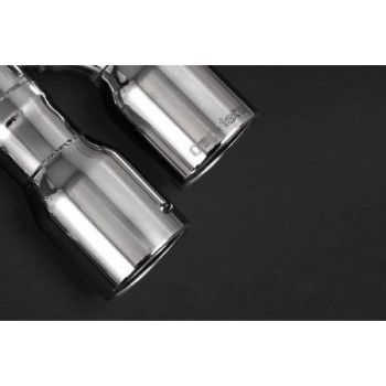 Silencieux arrière avec valve ECE avec embouts acier inoxydable Capristo BMW 550i (F10/11) 2011-2016 02BM00903008