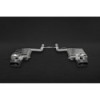 Silencieux arrière avec valve ECE avec embouts céramique Capristo BMW 550i (F10/11) 2011-2016 02BM00903002