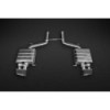 Schalldämpfer hinten mit Klappe ECE mit Endrohren Keramik Capristo BMW 550i (F10/11) 2011-2016 02BM00903002