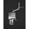 Silenziatori posteriori con valvola ECE con terminali ceramica Capristo BMW 550i (F10/11) 2011-2016 02BM00903002