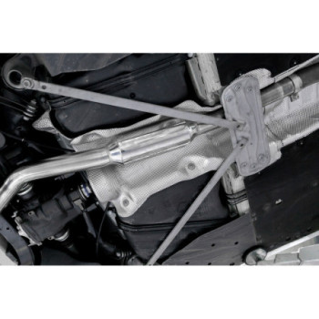 Sistema de escape completo de acero inoxidable con válvula Capristo BMW 435i/428i (F32/33/36) 2013-2020 02BM02103003