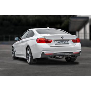 Système d'échappement complet en acier inoxydable avec valve Capristo BMW 435i/428i (F32/33/36) 2013-2020 02BM02103003